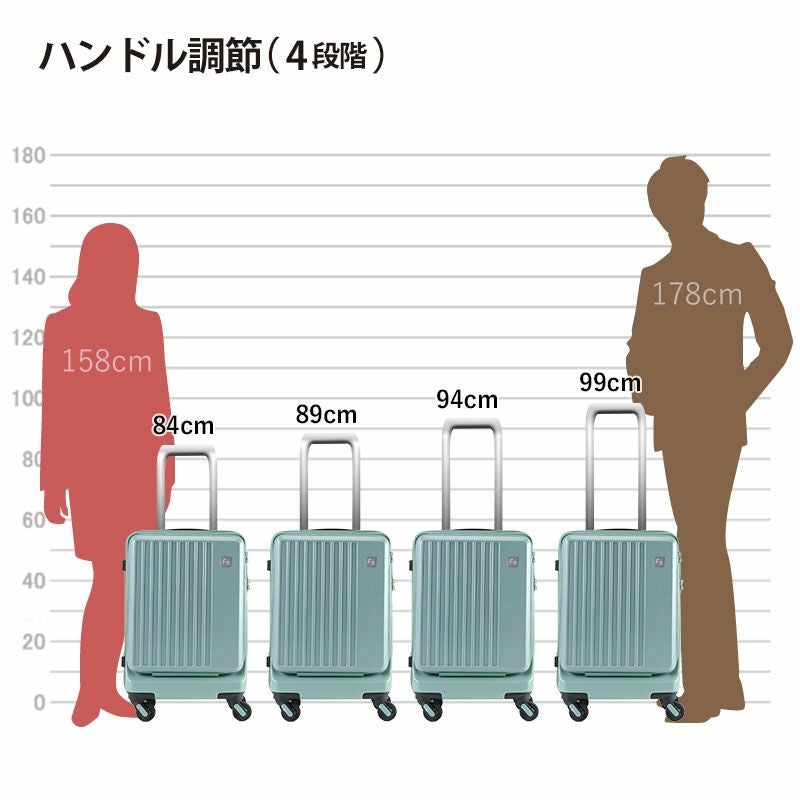 FREQUENTER LIEVE 4輪キャリー(S) 48cm 1-254】FREQUENTER LIEVE リエーヴェ4輪キャリー 48cm | エンドー
