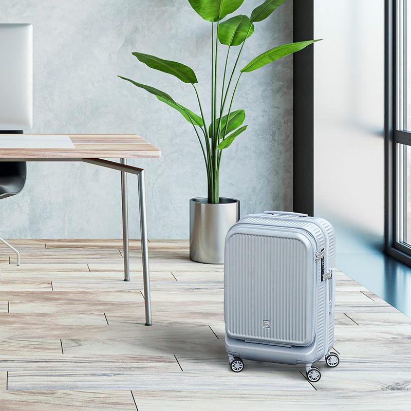 FREQUENTER AURA アウラ 機内持ち込み フロントオープン 4輪キャリー 48cm