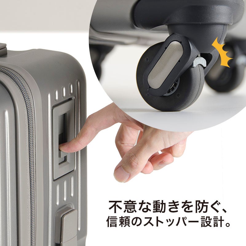 フリクエンターのアンカー4輪キャリーのストッパー写真